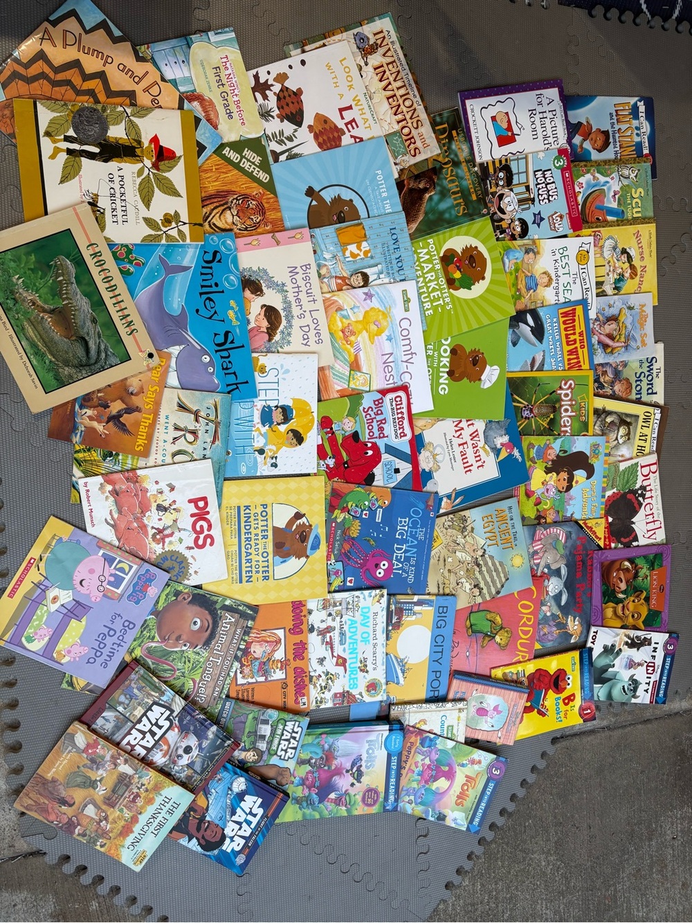 Over 40 kids paperback books